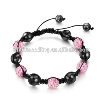 Newest fashion wholesale personalized shamballa bracelets